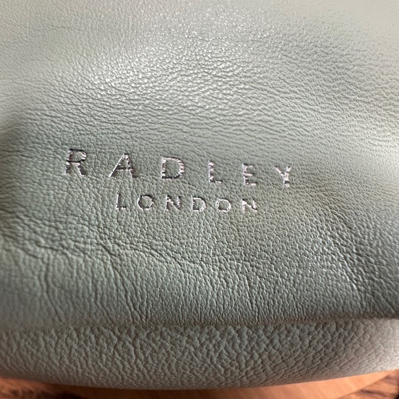 NWOT Radley London Sunny Rise Small Drawstring Crossbody Cucumber Nappa Leather - Picture 7 of 9